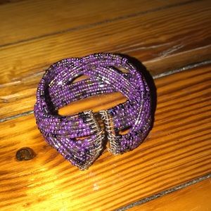 Purple bracelet